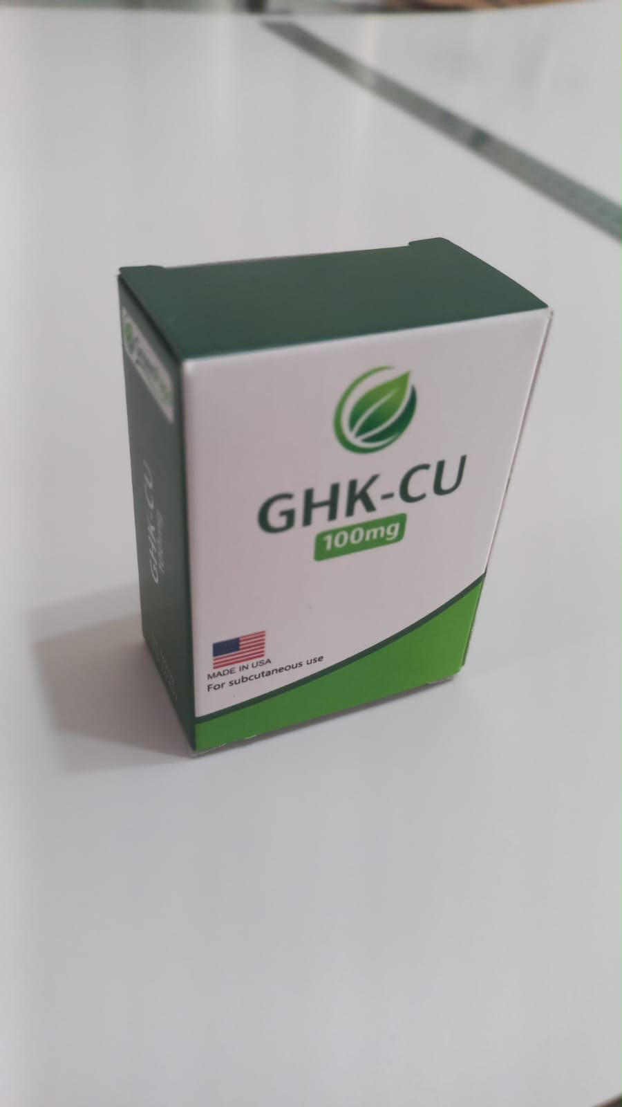 GreenPeps GHK-Cu 100mg packaging